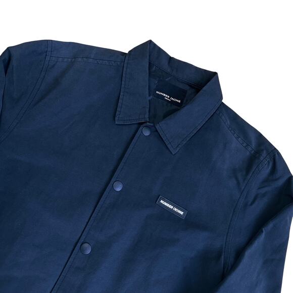 M Number Nine Arc Nylon Coach Jacket - Picture 4 of 5